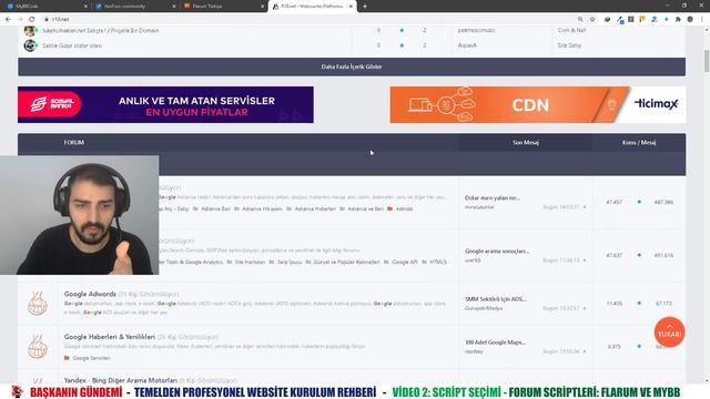Website Kurulum Rehberi Script Seçimi: Forum Yazılımları - Flarum ve Mybb смотреть онлайн