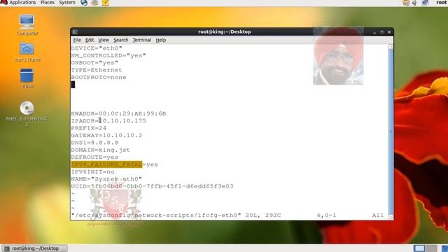 ✅ Staic and Dynamic IP Configuration usin Linux Terminal in RHEL 6 in Hindi смотреть онлайн