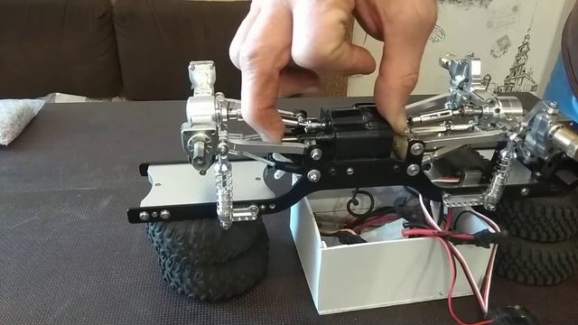RC WPL двуступка КПП как правильно отрегулировать .