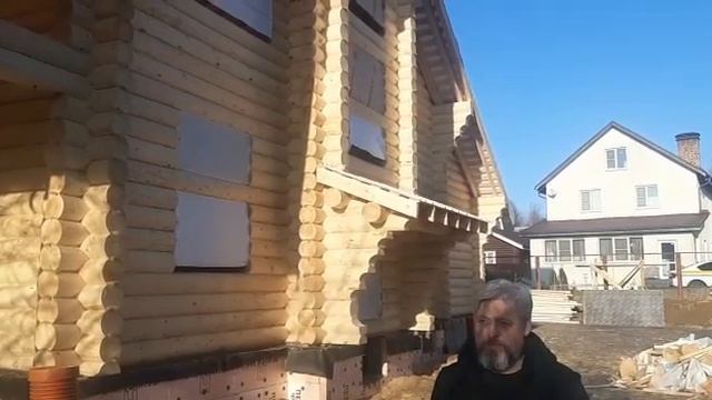 Отзыв о строительстве дома из оцилиндрованного бревна смотреть онлайн