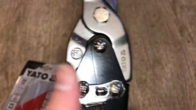 Ножницы по металлу 75х290мм CrMo, HRC60-62, Yato, Артикул: YT-1922 смотреть онлайн