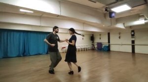 My Sweet Prince - Sofia Makulova and Pavel Kalenov - Cross-step waltz (X-step)