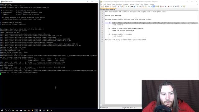 Install The Latest Docker-compose on Ubuntu смотреть онлайн