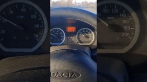 Dacia Logan MCV 7 мест 1.5 dci k9k Тест драйв эконом режима Часть 1