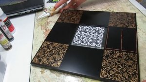 Роспись зеркала из Икеа!