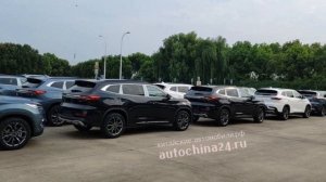 Первые снимки Chery Exeed TXL в России