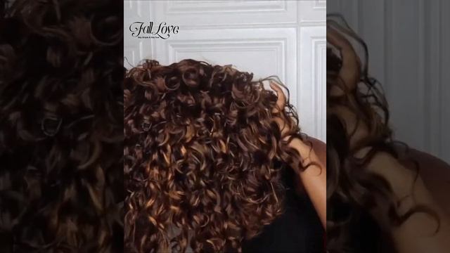 Oh wow~quick curly wig comes in mixed colors. Period!? смотреть онлайн