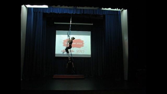 Зеленская Анастасия, воздушная гимнастика (Корд-де-парель) смотреть онлайн