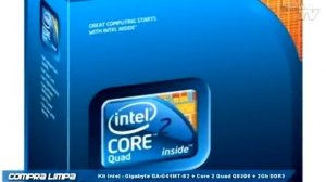 Kit Intel - Gigabyte GA-G41MT-S2 + Core 2 Quad Q8300 + 2Gb DDR3