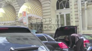 Carey Mulligan , Garrett Hedlund and Justin Timberlake at Carlton Hotel in Cannes