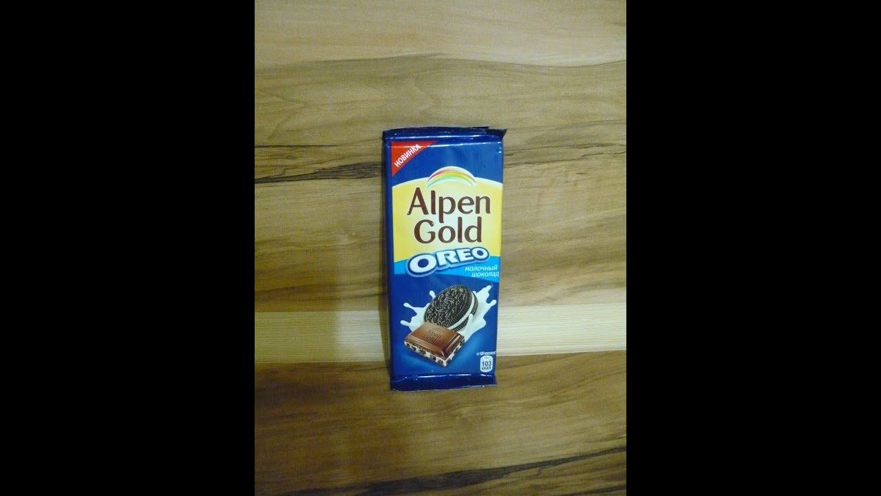 Art Manij ВИДЕО ОБЗОР ПРОДУКТОВ Шоколад Alpen Gold ОREO