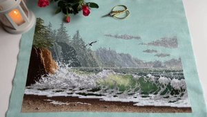 107. Залив Гумбольдта — долгожданный финиш! Вышивка на пластике и другие новости.