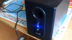 Genius SW-2.1 355 + kolumny sony 2x150w