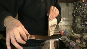 Опыт № 253 нож Филейный сталь 95Х18 Марушин