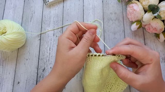 Ромпер спицами/ боди для новорожденных спицами