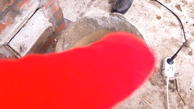 ПЕЧЬ для КАЗАНА своими руками из старых кирпичей . Казан мангал . Мангальная зона ? смотреть онлайн