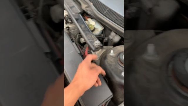 Roadside assistance: 2004 Volvo S60 jump start post terminal location