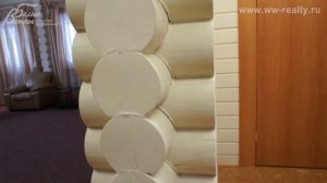 Дом из оцилиндрованного бревна под ключ с мебелью в поселке Стольный| Экспертное мнение