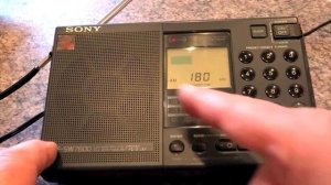 Review  Sony ICF - SW 7600 world band receiver