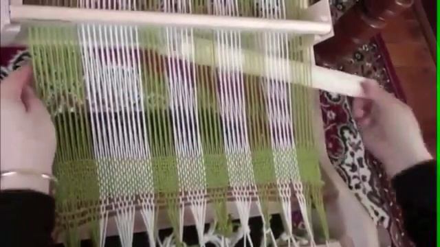 МИНИ ткацкий станочек смотреть онлайн