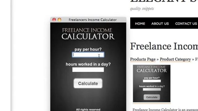 Freelance Income Calculator Mac app смотреть онлайн