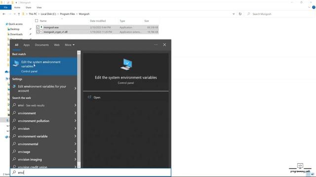 12. How to Install Mongo Shell on Windows 10 & Connect Mongodb | MongoShell | Mongosh | Mongo CLI