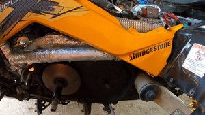 Ремонт квадроцикла Бомбардир BRP Can-Am Outlander 800.