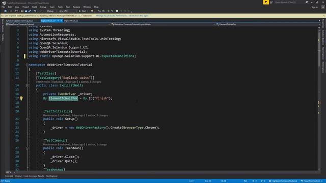 Selenium Waits (NEW RELEASE  2018)- Customizing the WebDriverWait
