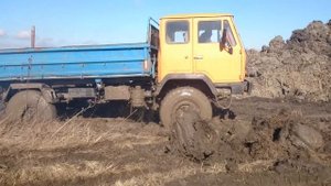каз 4540 по грязи