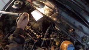 замена прокладки ГБЦ ФОЛЬКСВАГЕН ВЕНТА 1 8 моно