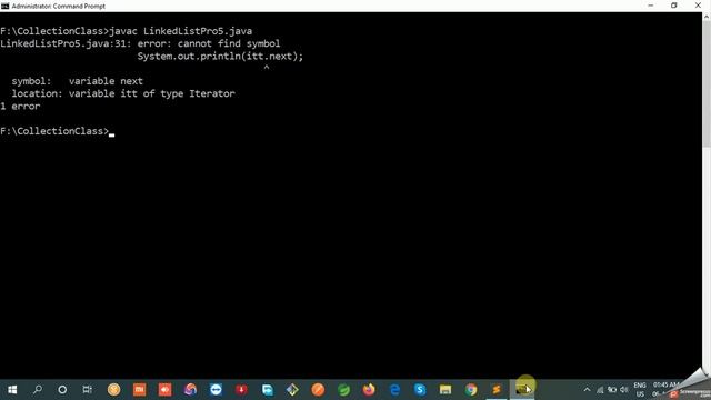 #3.6 Java Collections Framework in Hindi | LinkedList Iterator/ListIterator