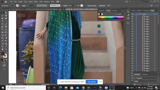 Digital illustration Tutorial | Vector Tracing | Sonam Bajwa смотреть онлайн