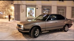 Поставили легенду на ход! BMW 535. С Новым Годом!