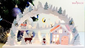 Новогоднее украшение своими руками