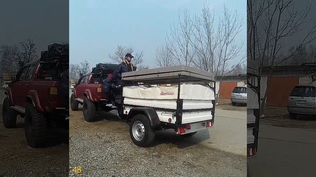 Палатка на крышу автомобиля своими руками. Отопитель в прицеп Крепыш. Вебасто для отопления палатки смотреть онлайн