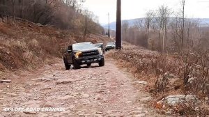 Ford Raptor 2021 4x4 Off-Roading Extreme Full Flex Mountain Rock Trails