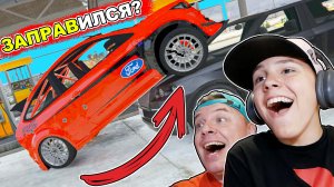 ЧУВАК приехал на ЗАПРАВКУ на Ford Focus RS в GTA5