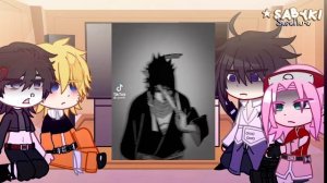 Team 7 react to... |SasuNaru??|