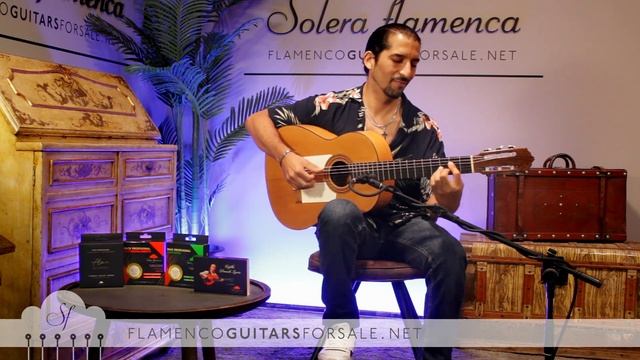 Gerundino Fernández 1965 flamenco guitar for sale played by José Andrés Cortés смотреть онлайн