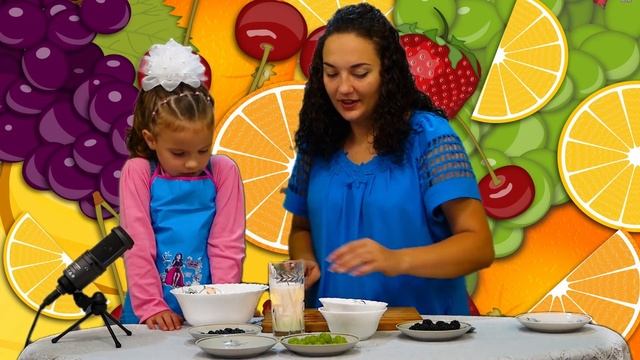 Простые рецепты с Китти: фруктовый салат | Волшебница Китти смотреть онлайн