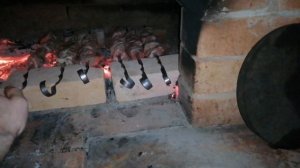 #Шашлык в русской печи