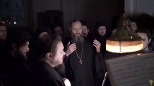 Тропарь Крещения Господня. Хор братии Валаамского монастыря.