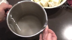 Капуста быстрого посола с яблочным уксусом