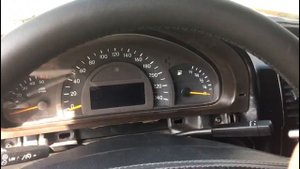 Снятие комбинации приборов. Mercedes-Benz W463 2001 года