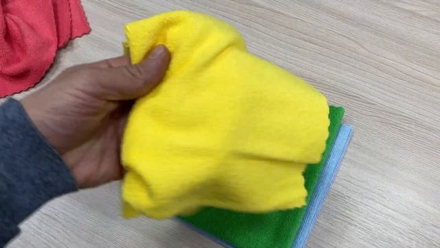 Микрофибра разных цветов. Обзор. Серый, красный, желтый, зеленый, голубой. Плотность - 220 gsm смотреть онлайн