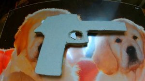 Как сделать пистолет Desert Eagle из картона?! #8
