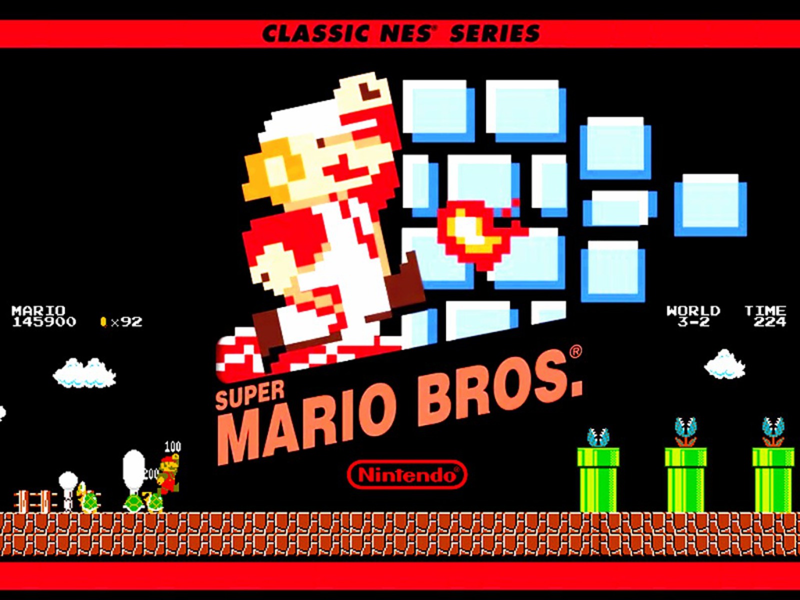 Смотри видео Прохождение игры Super Mario Bros NES/DENDY онлайн бесплатно н...