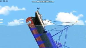 Как затонул титаник ?? Floating Sandbox