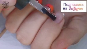Мастер класс «Градиент по акриловой пудре» | Градиент плоской кистью | Градиент по - мокрому