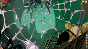 Вормикс:Прохождение Королевы пауков ( без связки и маршей )